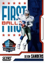 2023 Score First Ballot Deion Sanders #4 card
