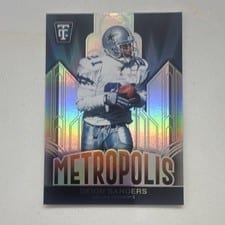 2024 Panini Totally Certified Metropolis Mirror Deion Sanders #4 card