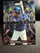 2025 Panini Prizm Prizmatic Deion Sanders #15 card