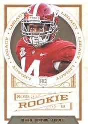 2019 Panini Legacy Base Set Deionte Thompson #157 card