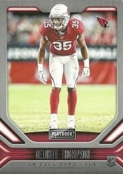2019 Panini Playbook Base Set Deionte Thompson #159 card