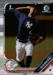 2019 Bowman Chrome Prospects Deivi Garcia #BCP-241 card