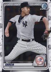2020 Bowman Chrome Prospects Deivi Garcia #BCP-125 card
