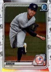 2020 Bowman Chrome Prospects Deivi Garcia #BCP-214 card