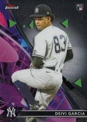 2021 Finest Base Set Deivi Garcia #4 card