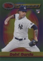 2021 Finest Flashbacks Base Set Deivi Garcia #101 card