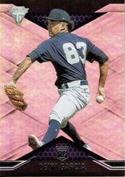 2021 Panini Chronicles Titanium Deivi Garcia #6 card