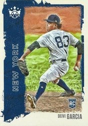 2021 Panini Diamond Kings Base Set Deivi Garcia #144 card