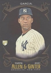 2021 Topps Allen & Ginter X Base Set Deivi Garcia #114 card