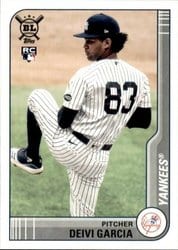 2021 Topps Big League Base Set Deivi Garcia #80 card