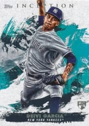 2021 Topps Inception Base Set Deivi Garcia #3 card