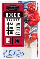 2020 Panini Contenders Base Set Deivy Grullon #134 card