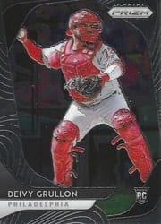 2020 Panini Prizm Base Set Deivy Grullon #72 card