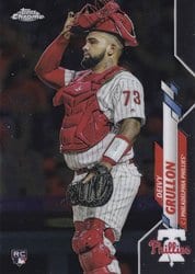 2020 Topps Chrome Update Base Set Deivy Grullon #U-39 card