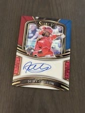 2021 Panini Select Signatures Deivy Grullon #S-DG card