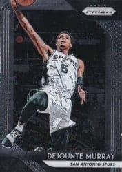 2018-19 Panini Prizm Base Set Dejounte Murray #261 card