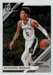 2019-20 Donruss Optic Base Set Dejounte Murray #107 card