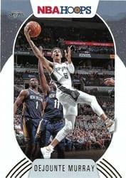 2020-21 Hoops Winter Base Set Dejounte Murray #172 card