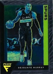 2020-21 Panini Flux Base Set Dejounte Murray #158 card