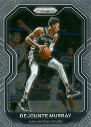 2020-21 Panini Prizm Base Set Dejounte Murray #153 card