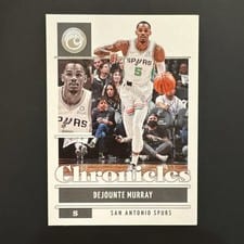 2021-22 Panini Chronicles Base Set Dejounte Murray #23 card
