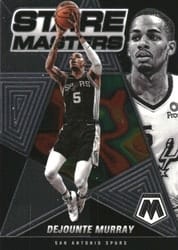 2021-22 Panini Mosaic Stare Masters Dejounte Murray #19 card