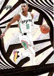 2021-22 Panini Revolution Base Set Dejounte Murray #63 card