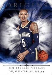 2024-25 Panini Origins Base Set Dejounte Murray #14 card