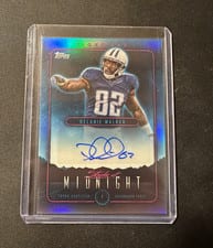 2024 Topps Midnight Stroke of Midnight Autographs Delanie Walker #SMA-DW card