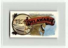 2024 Topps Allen & Ginter 50 States Mini Delaware #50S-8 card