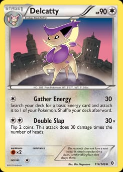 2012 Boundaries Crossed Delcatty #114 card