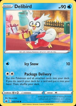 Chilling Reign Delibird #32 card