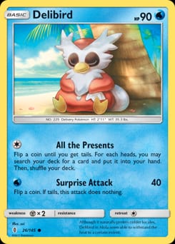 Guardians Rising Delibird #26 card