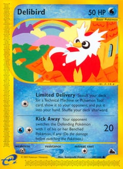Skyridge Delibird #49 card