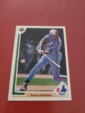 1991 Upper Deck Base Set Delino DeShields #364 card