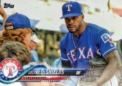 2018 Topps Base Set Delino DeShields #482 card