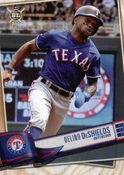 2019 Topps Big League Base Set Delino DeShields #127 card