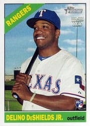 2015 Topps Heritage Base Set Delino DeShields Jr. #699 card