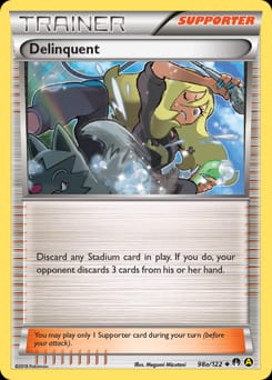 BREAKpoint Delinquent #98a card