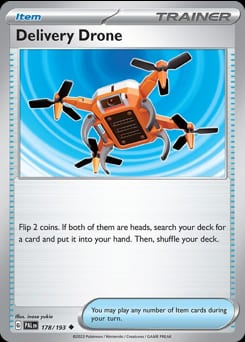 Paldea Evolved Delivery Drone #178 card