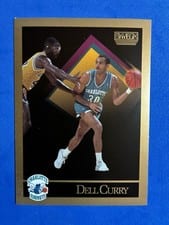 1990-91 SkyBox Base Set Dell Curry #28 card