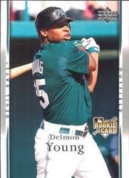 2007 Upper Deck Base Set Delmon Young #43 card