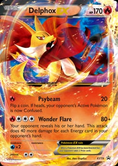 XY Black Star Promos Delphox-EX #XY19 card