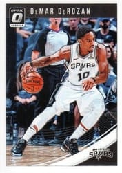 2018-19 Donruss Optic Base Set DeMar DeRozan #13 card