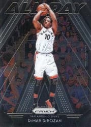 2018-19 Panini Prizm All Day DeMar DeRozan #22 card