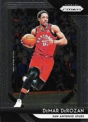2018-19 Panini Prizm Base Set DeMar DeRozan #271 card