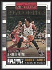 2018 Panini Hoops Road to the Finals DeMar DeRozan #36 card
