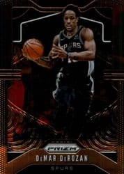 2019-20 Panini Prizm Base Set DeMar DeRozan #134 card