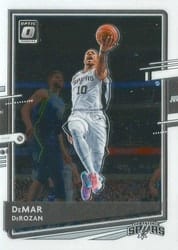 2020-21 Donruss Optic Base Set DeMar DeRozan #36 card