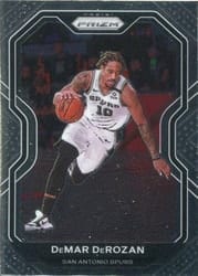 2020-21 Panini Prizm Base Set DeMar DeRozan #210 card